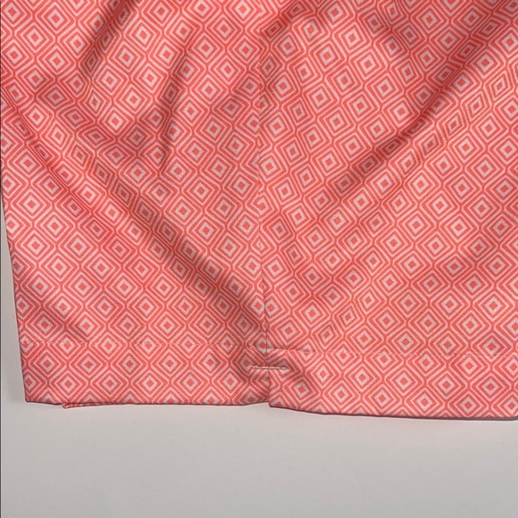 LADY HAGEN Orange and White Women's Shorts - Picture 6 of 11